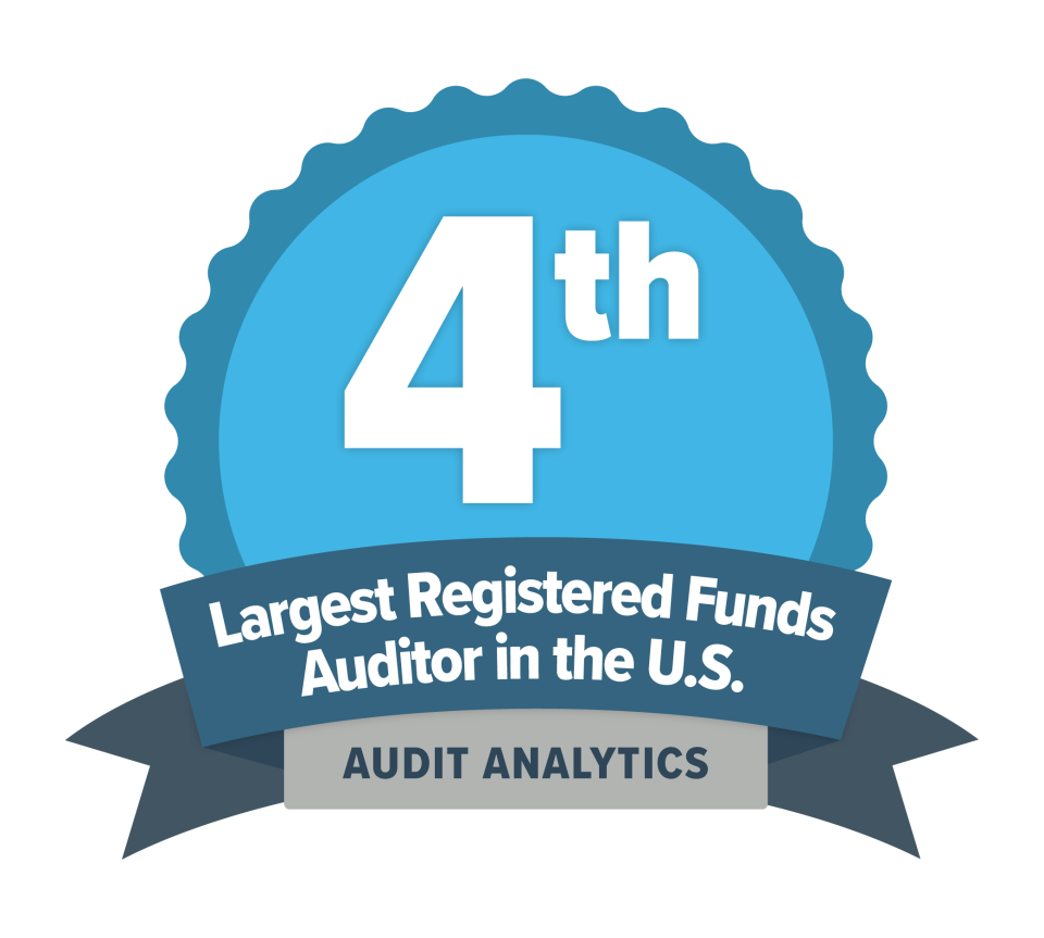 4th Largest Auditor Registered Funds